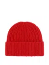 Wommelsdorff Berlin Cashmere Beanie In Red