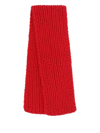 Wommelsdorff Berlin Cashmere Scarf In Red