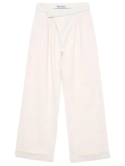 Won Hundred High-waisted Darted Trouser In 中性色
