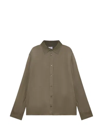 Won Hundred Adriel Button-up Shirt In Green