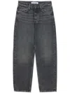 Won Hundred Alexandra Straight Jeans In 黑色