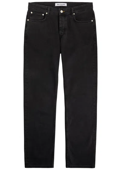 Won Hundred Archer Tapered-leg Jeans In Black