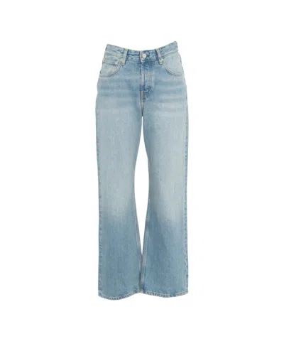 Won Hundred Genoa 80s' Flared Jeans In Blue