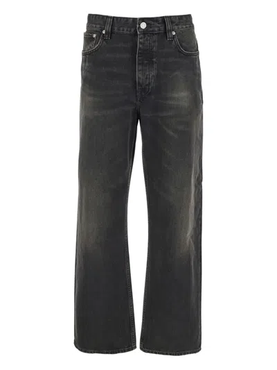WON HUNDRED BELT-LOOP JEANS