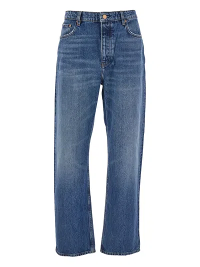 WON HUNDRED BELT-LOOP JEANS