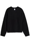Won Hundred Bentley Ribbed Wool-blend Jumper In Black