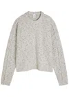 Won Hundred Bently Wool And Cotton-blend Jumper In Gray