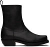 WON HUNDRED BLACK SENDRA EDITION BARCELONA BOOTS