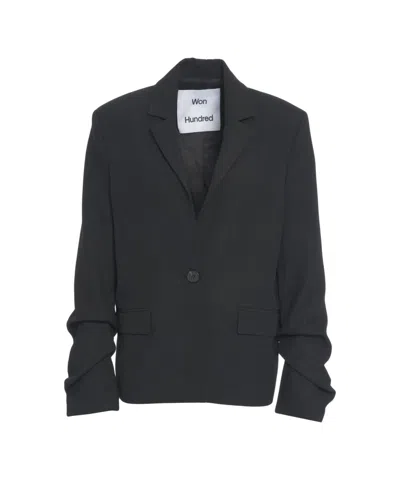 Won Hundred Blazer 'blzer Anira' In Blue