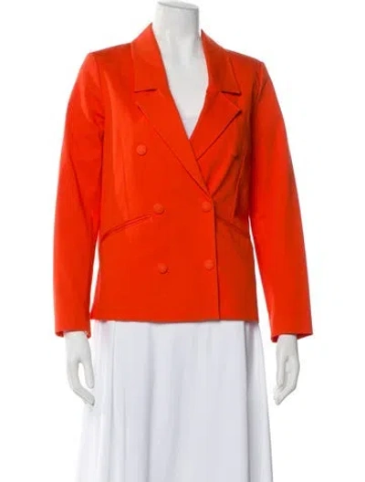 Pre-owned Won Hundred Blazer In Orange