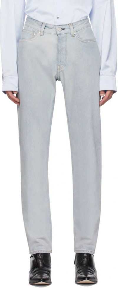 Won Hundred Blue Archer Jeans In Rusty Cream Blue