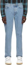 Won Hundred Blue Ben Jeans In Distressed Blue It
