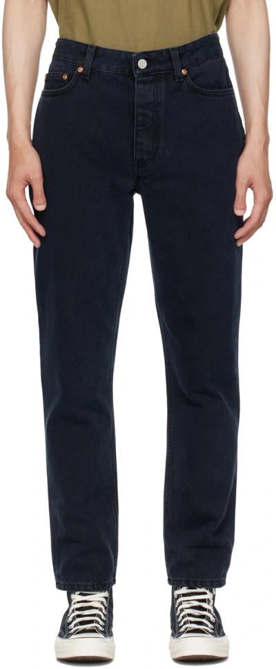 Won Hundred Blue Ben Jeans In Rinsed Blue Black