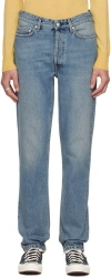Won Hundred Blue Bill Jeans In Original Blue Eight