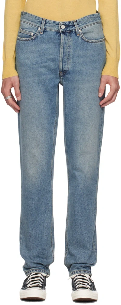 Won Hundred Blue Bill Jeans In Original Blue Eight