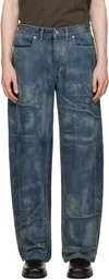 Won Hundred Blue Cale Jeans In Blue