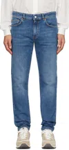 Won Hundred Blue Dean B Jeans In True Blue Six