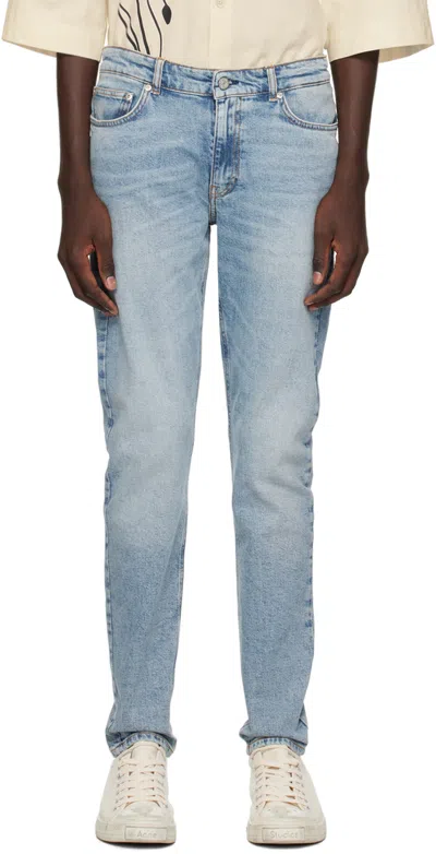 Won Hundred Blue Dean Jeans In Streaky Blue