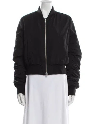 Pre-owned Won Hundred Bomber Jacket In Black