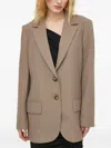 Won Hundred Button-fastening Blazer In Brown