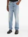 Won Hundred Button Pocket Denim Jeans In Blue