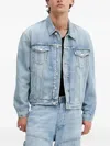 Won Hundred Button-up Denim Jacket In Blue
