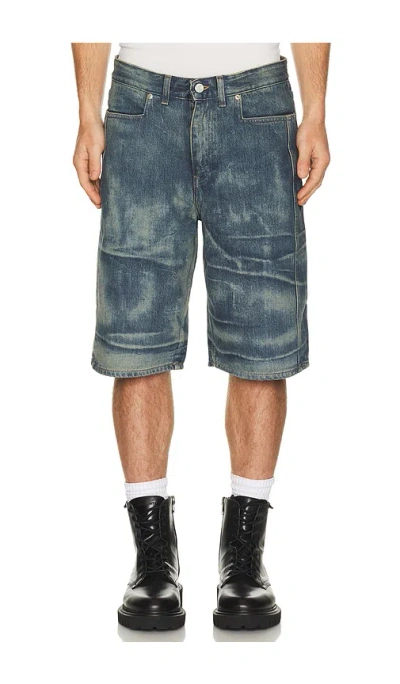 Won Hundred Cade Denim Shorts In Blue