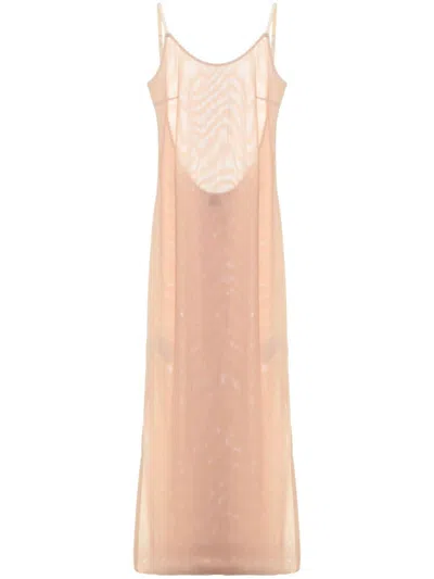 Won Hundred Cadence Gradient Maxi Dress In 中性色