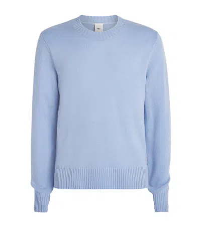 Won Hundred Cashmere Rune Sweater In Blue