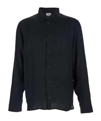 Won Hundred Classic Collar Shirt In Black