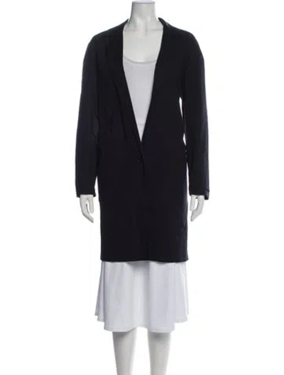 Pre-owned Won Hundred Coat In Blue