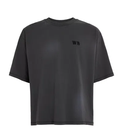 Won Hundred Cotton Houston T-shirt In Gray