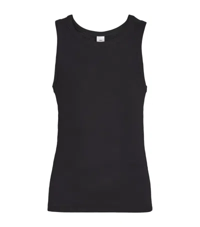 Won Hundred Stretch-cotton Simo Tank Top In Black