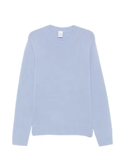 Won Hundred Crew-neck Ribbed-trim Sweater In Blue
