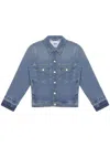 Won Hundred Denim Jacket In 蓝色