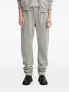 Won Hundred Drawstring-cuffed Trousers In Gray
