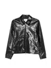 Won Hundred Dutton Leather Jacket In Black