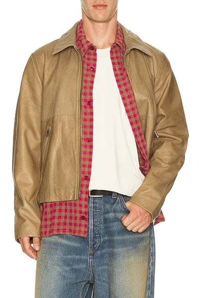 WON HUNDRED DUTTON LEATHER JACKET
