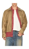 Won Hundred Dutton Leather Jacket In Multi