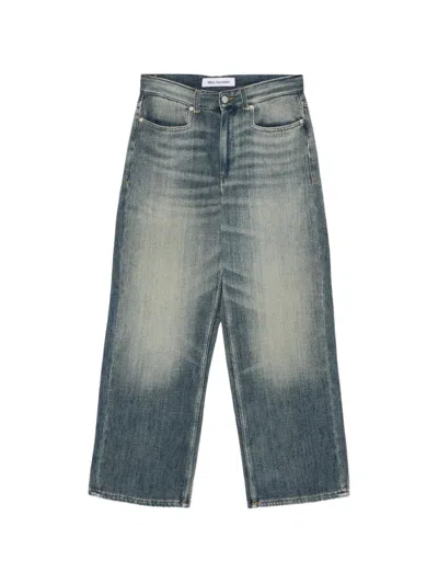 Won Hundred Faded Straight-leg Jeans In Blue