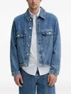 Won Hundred Flap-pocket Denim Jacket In Blue