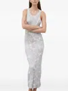 Won Hundred Floral-pattern Maxi Dress In White