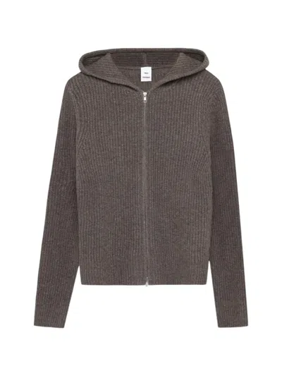 Won Hundred Glasgow Zip-up Hoodie In Brown