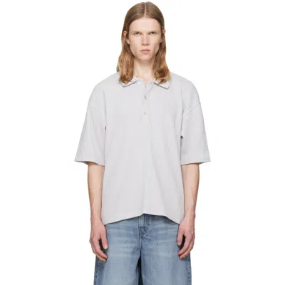 Won Hundred Gray Topper Polo Shirt