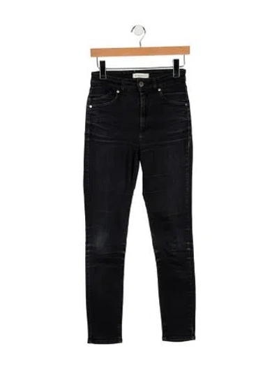 Pre-owned Won Hundred High-rise Skinny Leg Jeans In Multi