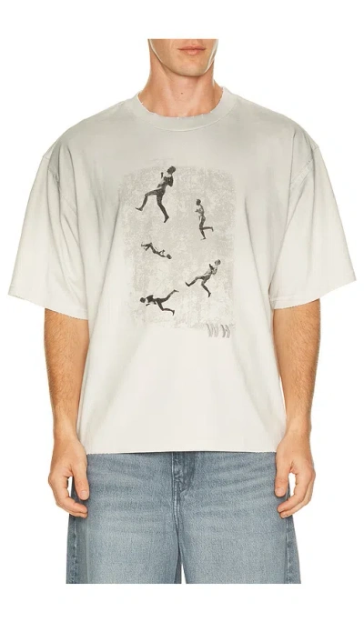 Won Hundred Houston Run T-shirt In Gray