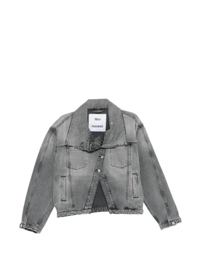 Won Hundred Kaia Denim Jacket In Gray