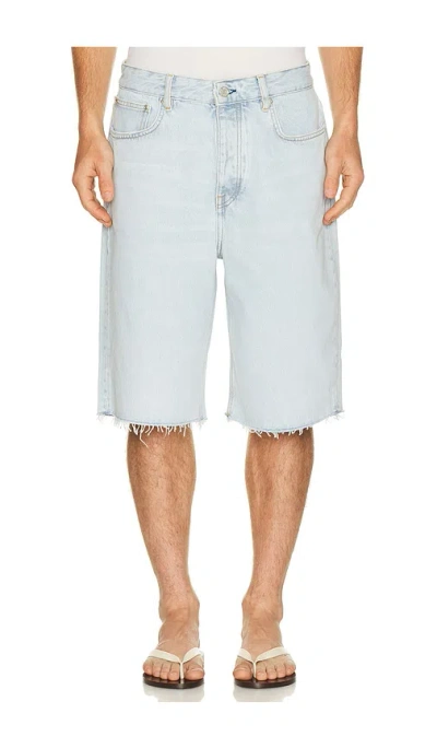 Won Hundred Kayce Denim Shorts In Blue