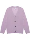 Won Hundred Knitted V-neck Cardigan In 紫色