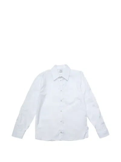 Won Hundred Knox Regular-fit Chest-pocket Shirt In White